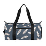 Pink Ballet Shoes Pattern Print Gym Bag
