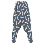 Pink Ballet Shoes Pattern Print Hammer Pants