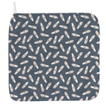 Pink Ballet Shoes Pattern Print Hand Towel