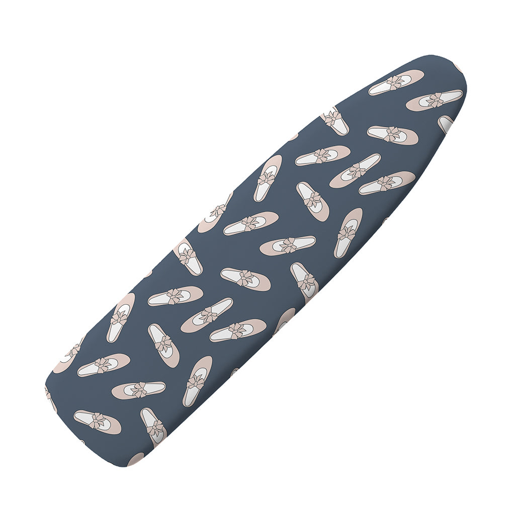 Pink Ballet Shoes Pattern Print Ironing Board Cover
