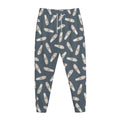 Pink Ballet Shoes Pattern Print Jogger Pants