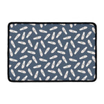 Pink Ballet Shoes Pattern Print Kitchen Mat