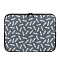 Pink Ballet Shoes Pattern Print Laptop Sleeve