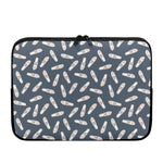 Pink Ballet Shoes Pattern Print Laptop Sleeve