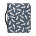 Pink Ballet Shoes Pattern Print Leather Bible Cover