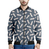 Pink Ballet Shoes Pattern Print Men's Bomber Jacket