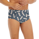 Pink Ballet Shoes Pattern Print Men's Briefs