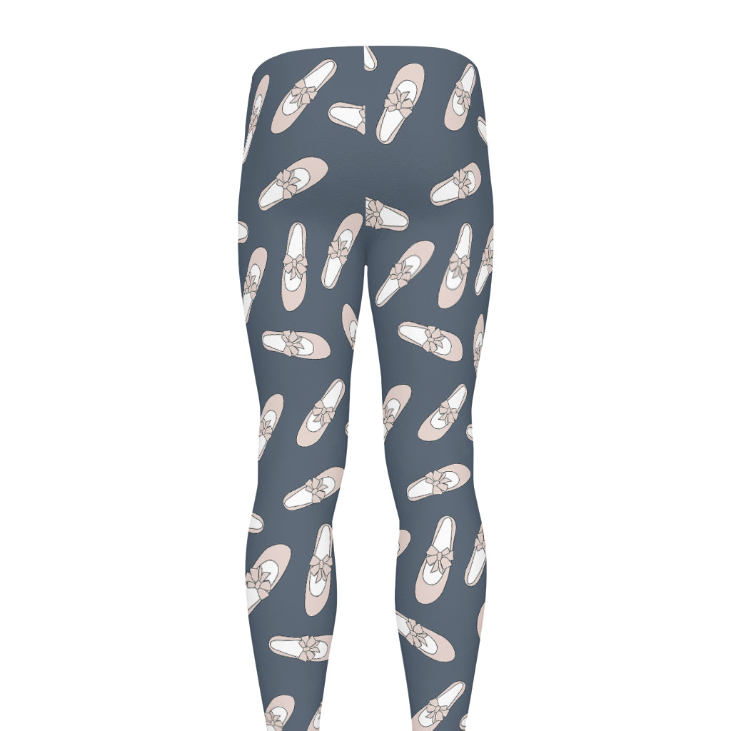 Pink Ballet Shoes Pattern Print Men's leggings