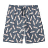 Pink Ballet Shoes Pattern Print Men's Swim Trunks