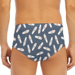 Pink Ballet Shoes Pattern Print Men's Triangle Swim Briefs