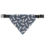 Pink Ballet Shoes Pattern Print Over The Collar Dog Bandana