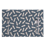Pink Ballet Shoes Pattern Print Placemat