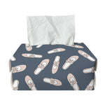 Pink Ballet Shoes Pattern Print Rectangle Tissue Box Cover