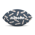 Pink Ballet Shoes Pattern Print Rugby Ball