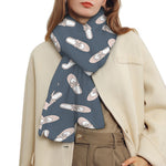 Pink Ballet Shoes Pattern Print Scarf