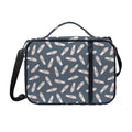 Pink Ballet Shoes Pattern Print Shoulder Strap Bible Bag