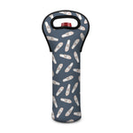 Pink Ballet Shoes Pattern Print Single Neoprene Wine Tote