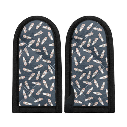 Pink Ballet Shoes Pattern Print Skillet Handle Cover