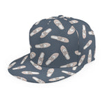 Pink Ballet Shoes Pattern Print Snapback Cap