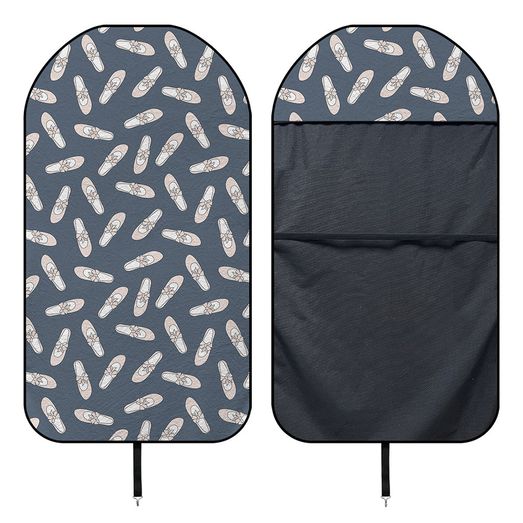 Pink Ballet Shoes Pattern Print Waterproof Car Seat Cover