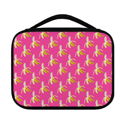 Pink Banana Pattern Print Classic Bible Case