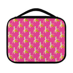 Pink Banana Pattern Print Classic Bible Case