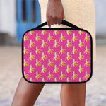 Pink Banana Pattern Print Classic Bible Case