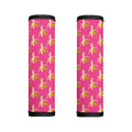 Pink Banana Pattern Print Handle Covers
