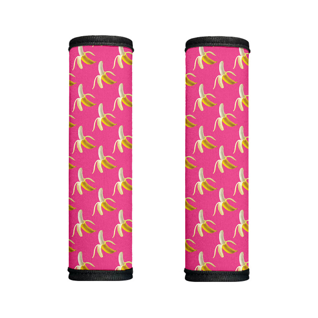 Pink Banana Pattern Print Handle Covers