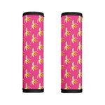 Pink Banana Pattern Print Handle Covers