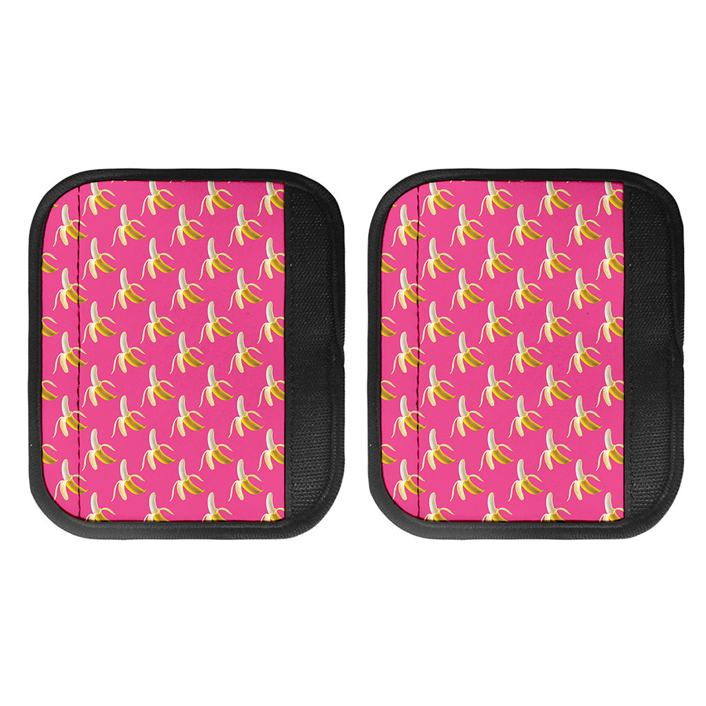 Pink Banana Pattern Print Handle Covers