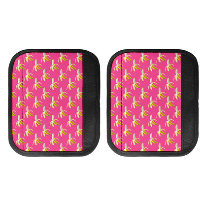 Pink Banana Pattern Print Handle Covers