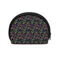 Pink Blue And Green Paisley Print Coin Purse