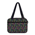Pink Blue And Green Paisley Print Double Strap Bible Bag