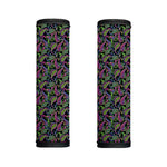 Pink Blue And Green Paisley Print Handle Covers