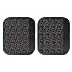 Pink Blue And Green Paisley Print Handle Covers