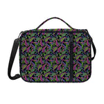 Pink Blue And Green Paisley Print Shoulder Strap Bible Bag