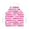 Pink Bra Breast Cancer Pattern Print Adjustable Apron