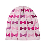 Pink Bra Breast Cancer Pattern Print Beanie