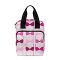 Pink Bra Breast Cancer Pattern Print Bible Tote Bag