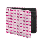 Pink Bra Breast Cancer Pattern Print Bifold Wallet