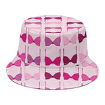 Pink Bra Breast Cancer Pattern Print Bucket Hat