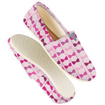 Pink Bra Breast Cancer Pattern Print Casual Shoes