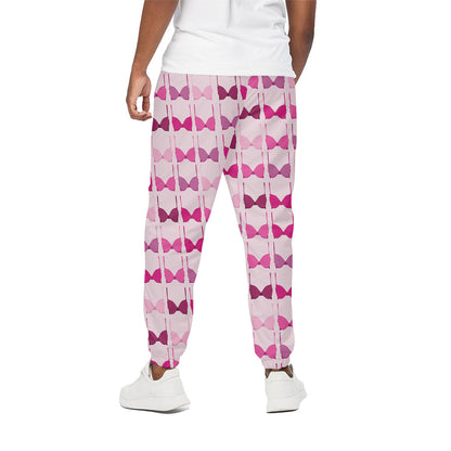 Pink Bra Breast Cancer Pattern Print Cotton Pants