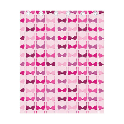 Pink Bra Breast Cancer Pattern Print Curtain