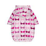 Pink Bra Breast Cancer Pattern Print Dog Zip Up Hoodie