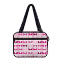 Pink Bra Breast Cancer Pattern Print Double Strap Bible Bag