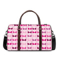 Pink Bra Breast Cancer Pattern Print Duffel Bag