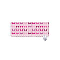 Pink Bra Breast Cancer Pattern Print Extended Mouse Pad