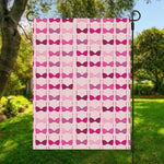 Pink Bra Breast Cancer Pattern Print Garden Flag